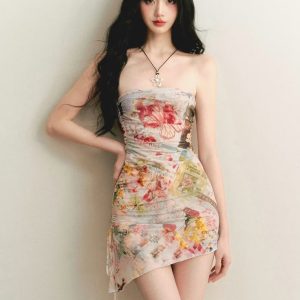 Váy body hoa ôm dáng quyến rũ